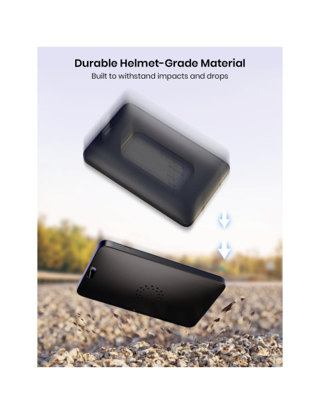 Etiqueta de Equipaje Klearlook 2-en-1 para AirTag - Negro