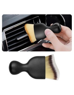 Cepillo de Detalle Interior de Auto Blilo, Cerdas Suaves, 9.8cm