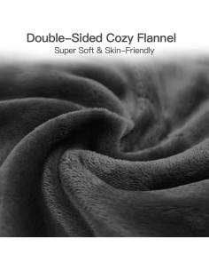 Manta Eléctrica Calentada Sunvivi Queen Doble Control 10 Niveles 2