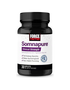 Somnapure Fuerza Clínica Force Factor 30 Tabletas para Dormir