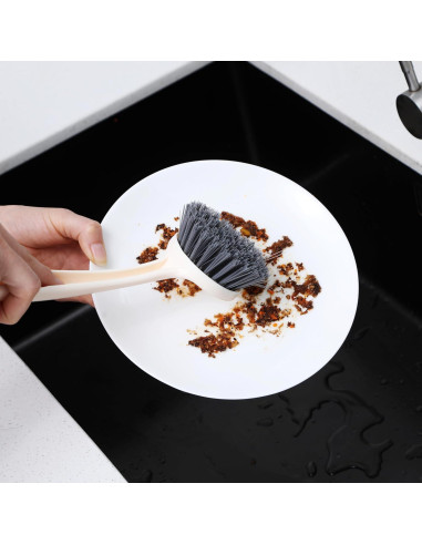 Paquete de 3 Cepillos de Cocina Kagyuan con Raspador 28 cm