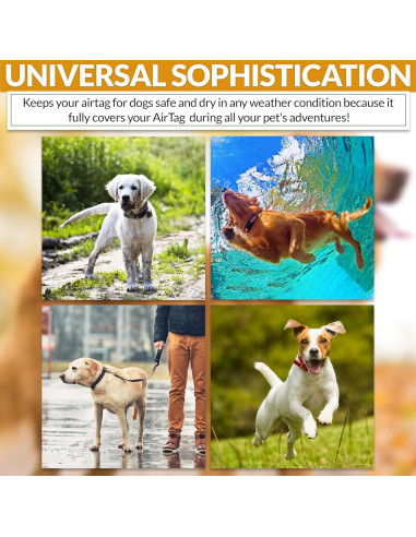 Soporte de Silicona para AirTag Pure NG - Collar de Perro