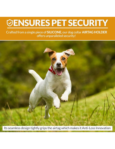 Soporte de Silicona para AirTag Pure NG - Collar de Perro