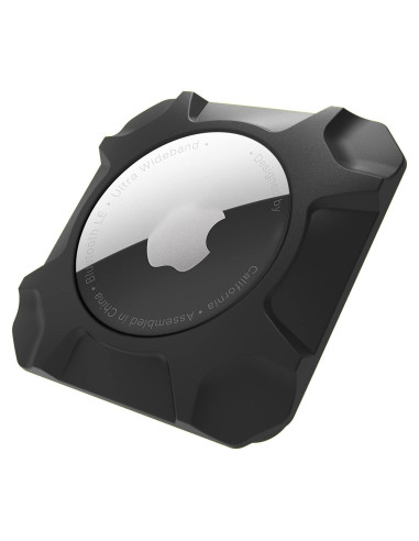 Funda Adhesiva para AirTag GUANZHI - Montaje Fuerte Negro