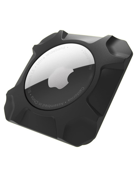 Funda Adhesiva para AirTag GUANZHI - Montaje Fuerte Negro