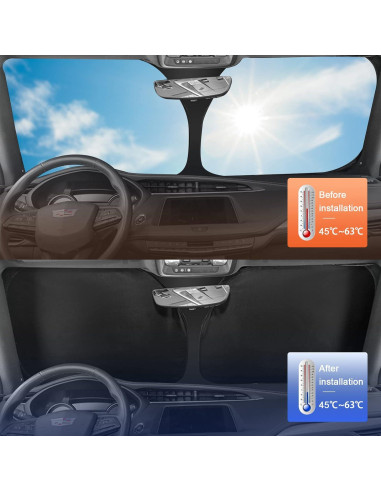 Protector Solar Frontal Federedevo para Toyota Tundra 2007-2023