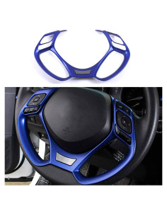 Cubierta de Volante MICROCK ABS Azul para Toyota C-HR 2017-2021