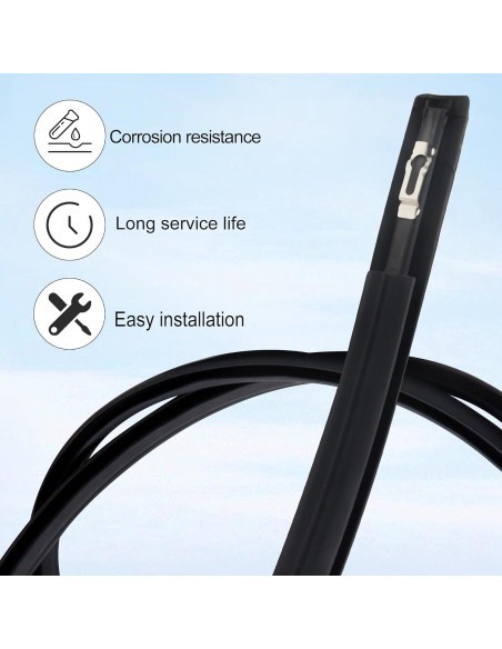 Kit de Moldura de Techo para Honda Civic Sedán 2012-2015