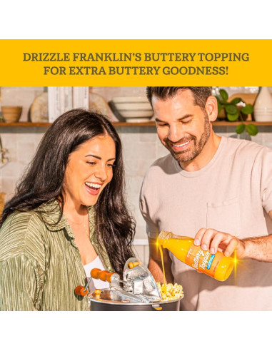 Paquete de Palomitas Gourmet Franklin 10x56.7g Mantequilla