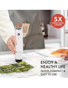 Sellador de Vacío Portátil Gisaryc + 10 Bolsas Reutilizables 2