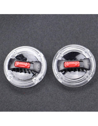 Kakalote Clips de Visera para Casco LS2 358 396 370 - 2 Piezas