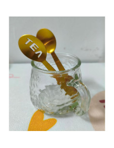 Prensador de Bolsitas de Té Genérico Acero Inoxidable Dorado 2