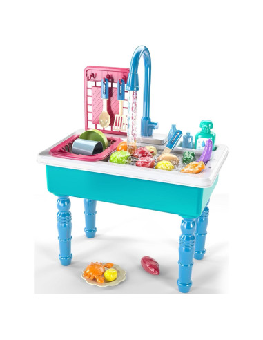 Set de Juguete de Cocina SmartChef con Fregadero Azul 1.28kg