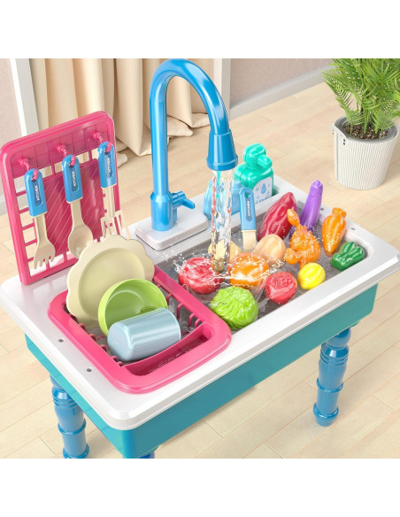 Set de Juguete de Cocina SmartChef con Fregadero Azul 1.28kg