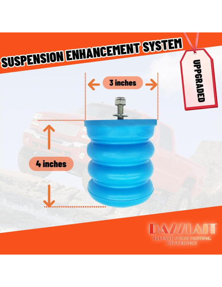 Ayuda de Resorte DAZZLAIT SSF-106-40 para Vehículos Cargados