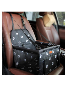 Asiento Elevador para Perros BYGD Negro y Blanco 40x30x25cm