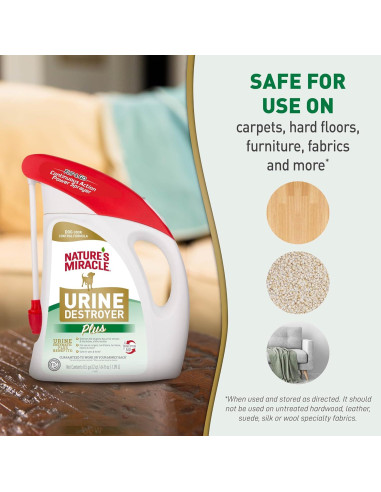 Destruidor de Orina Nature's Miracle Plus 1.89L Enzimático