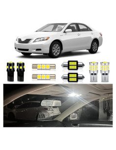 Paquete de Bombillas LED Interiores MEALAM para Toyota Camry 2007-2011