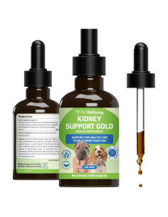 Suplemento Herbal Apoyo Renal Oro Pet Wellbeing 59 ml