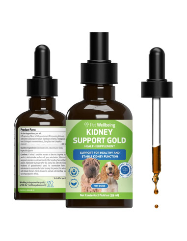 Suplemento Herbal Apoyo Renal Oro Pet Wellbeing 59 ml