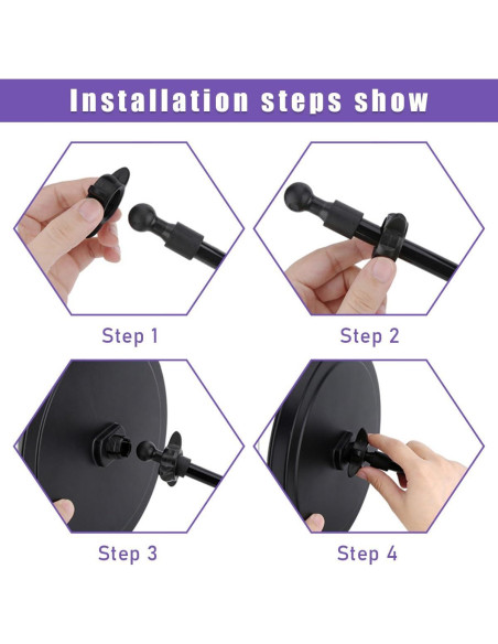 Bandeja de Comida Ajustable para Coche Sylvil 44.9x22.1cm