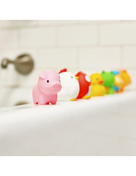 Juguetes de baño Munchkin 8 piezas animales de granja
