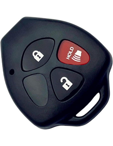 Carcasa de Llave Reemplazo Toyota 4Runner Matrix Rav4 3 Botones