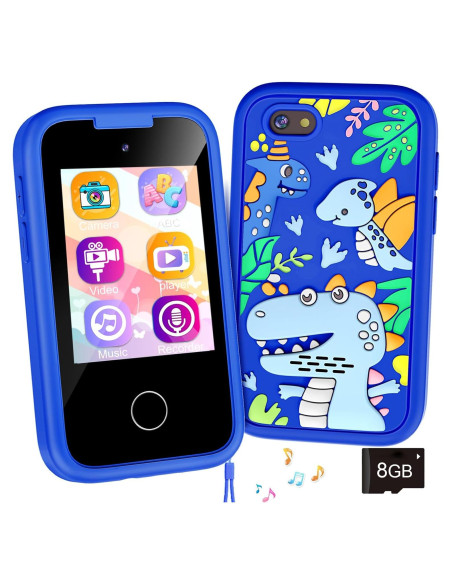 Teléfono Juguete Inteligente WEOLULI Azul 3-10 Años