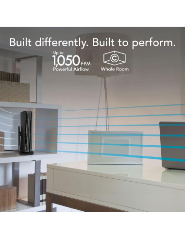 Ventilador Circulador de Aire Vornado Duo 35.56 cm Negro