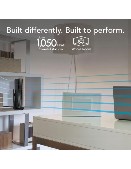 Ventilador Circulador de Aire Vornado Duo 35.56 cm Negro