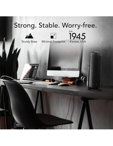 Ventilador Circulador de Aire Vornado Duo 35.56 cm Negro