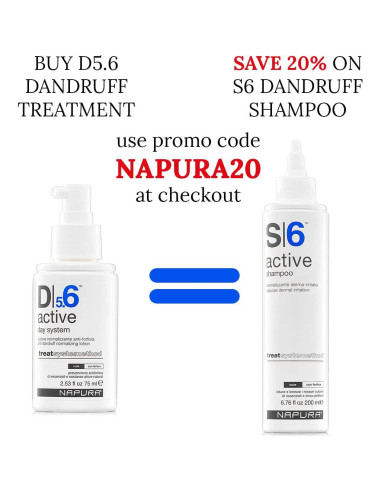 NAPURA D5.6 Acondicionador Anticaspa 75 ml - Spray para Cuero Cabelludo