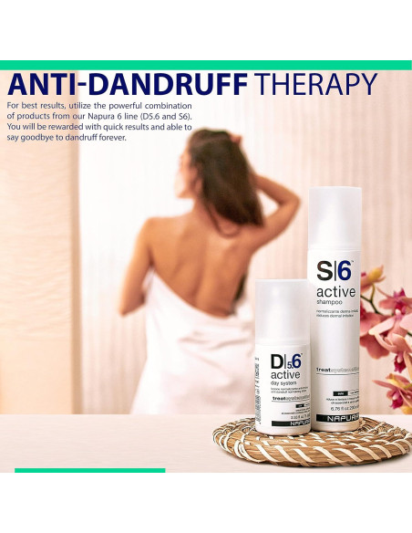 NAPURA D5.6 Acondicionador Anticaspa 75 ml - Spray para Cuero Cabelludo