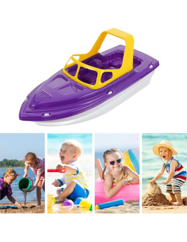 Juguete de Baño Barco de Plástico TOYANDONA 28x11.5cm