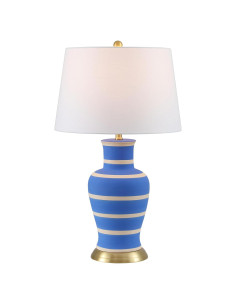 Lámpara de Mesa JONATHAN Y JYL4026L Cerámica 73.66 cm Azul/Beige