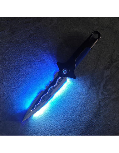 Daga LED Futuro IUUBVV 29.5 cm para Disfraces Halloween