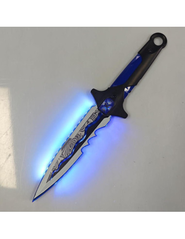 Daga LED Futuro IUUBVV 29.5 cm para Disfraces Halloween