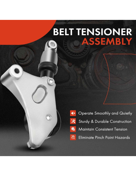 Conjunto de tensores de correa A-Premium para Toyota y Scion