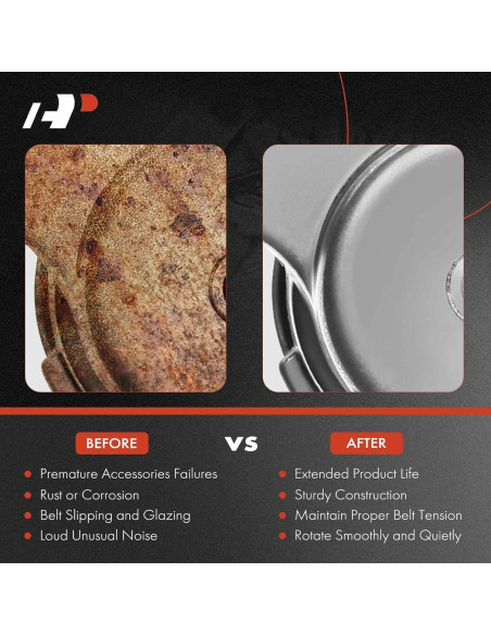 Conjunto de tensores de correa A-Premium para Toyota y Scion