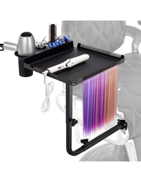 Bandeja Giratoria Ajustable Noverlife para Silla de Estilista