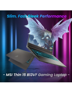 Portátil para Juegos MSI B13VF, 15.6" FHD, Intel i5, RTX 4060 2