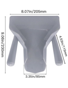 Cuchara para Palomitas Joyangy de Policarbonato Doble Mango 2