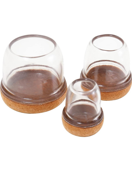 16 Tapas de Silicona para Patas de Silla Kotiorname 3.18 cm