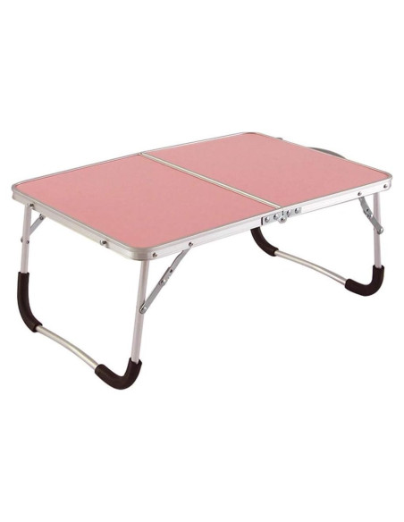 Mesa Plegable para Laptop Sivya Rosa 61x42.4 cm Multiusos
