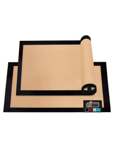 Mats de Hornear de Silicona Gorilla Grip 2 Pack 29.85x20.96 cm