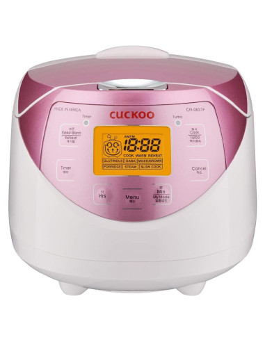 Olla Arrocera Micom CUCKOO CR-0631F 6 Tazas 12 Cocidas Rosa