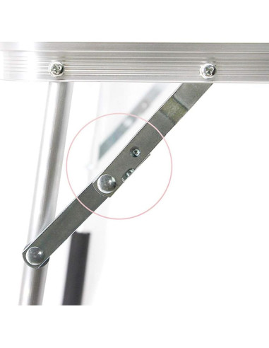 Mesa Plegable para Laptop Sivya Rosa 61x42.4 cm Multiusos