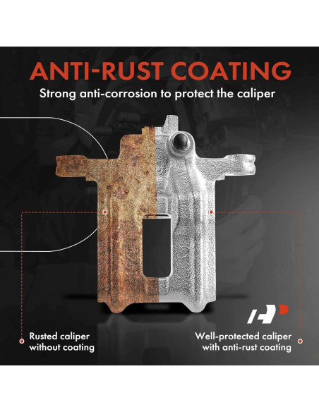 Caliper de Freno de Disco A-Premium para Toyota Highlander 2004-2007 - Trasero Izquierdo