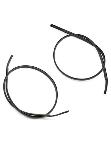 Moldura de Goteo de Techo Bayyee para Toyota Yaris 2007-2011