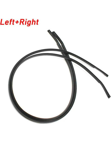 Moldura de Goteo de Techo Bayyee para Toyota Yaris 2007-2011